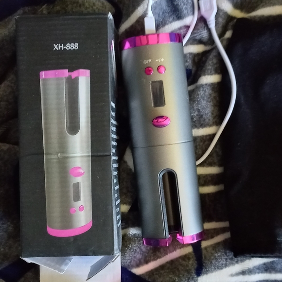 Wireless automatic hair curler rechargeable - Picture 1 of 3